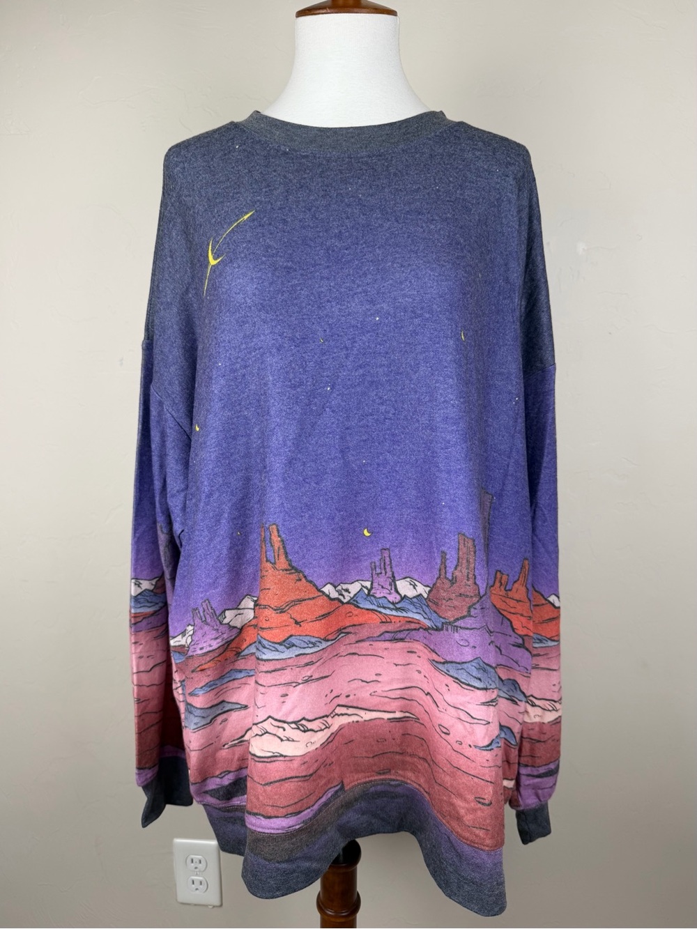 Wildfox Johnny Rocket Roadtrip Oversized Sweatshirt
